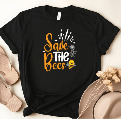 Save The Bees Tee - Beebloomify