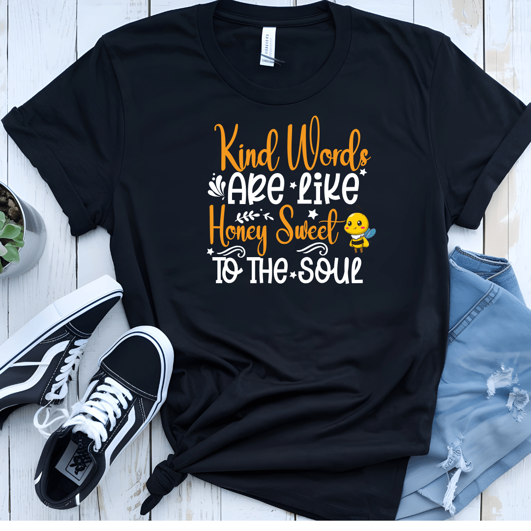 Kind Words Are Like Honey Sweet To The Soul Unisex Jersey Tee - Beebloomify