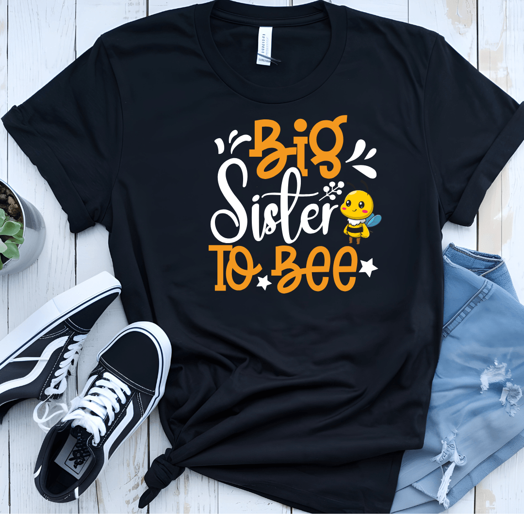 Big Sister To Bee Unisex Jersey Tee - Beebloomify