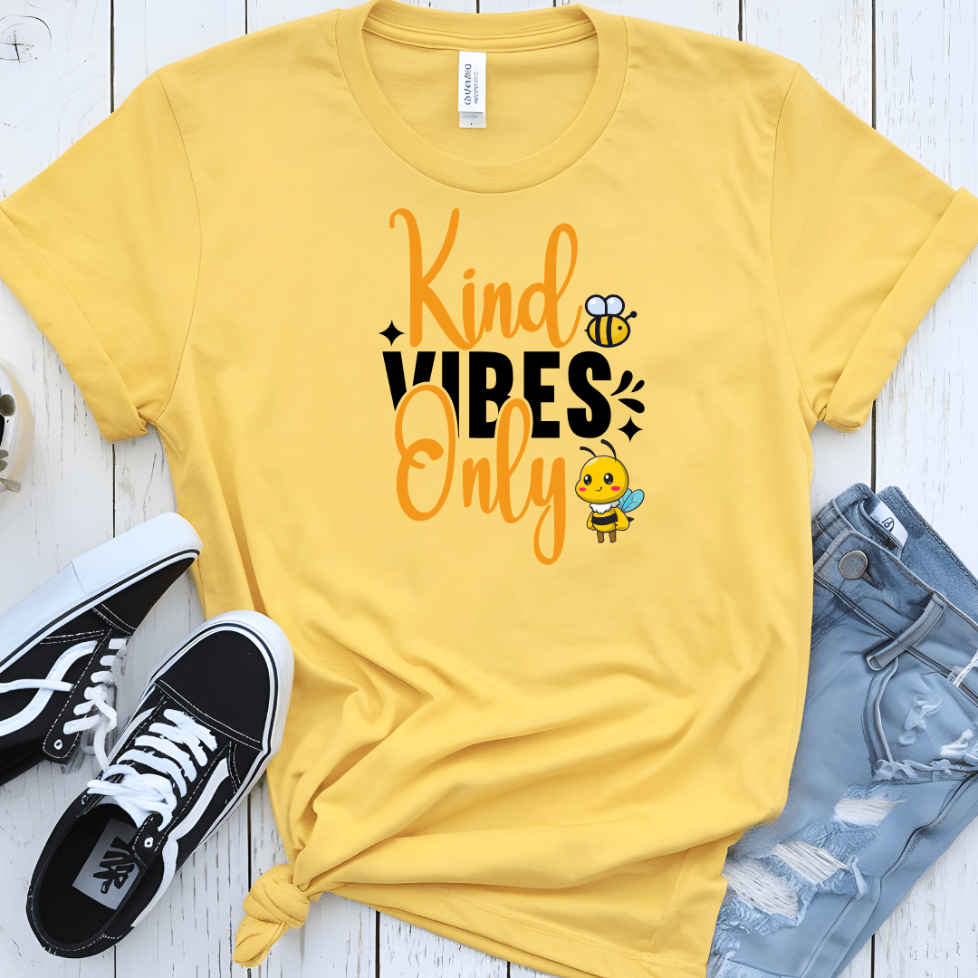 Kind Vibes Only Unisex Jersey Tee - Beebloomify