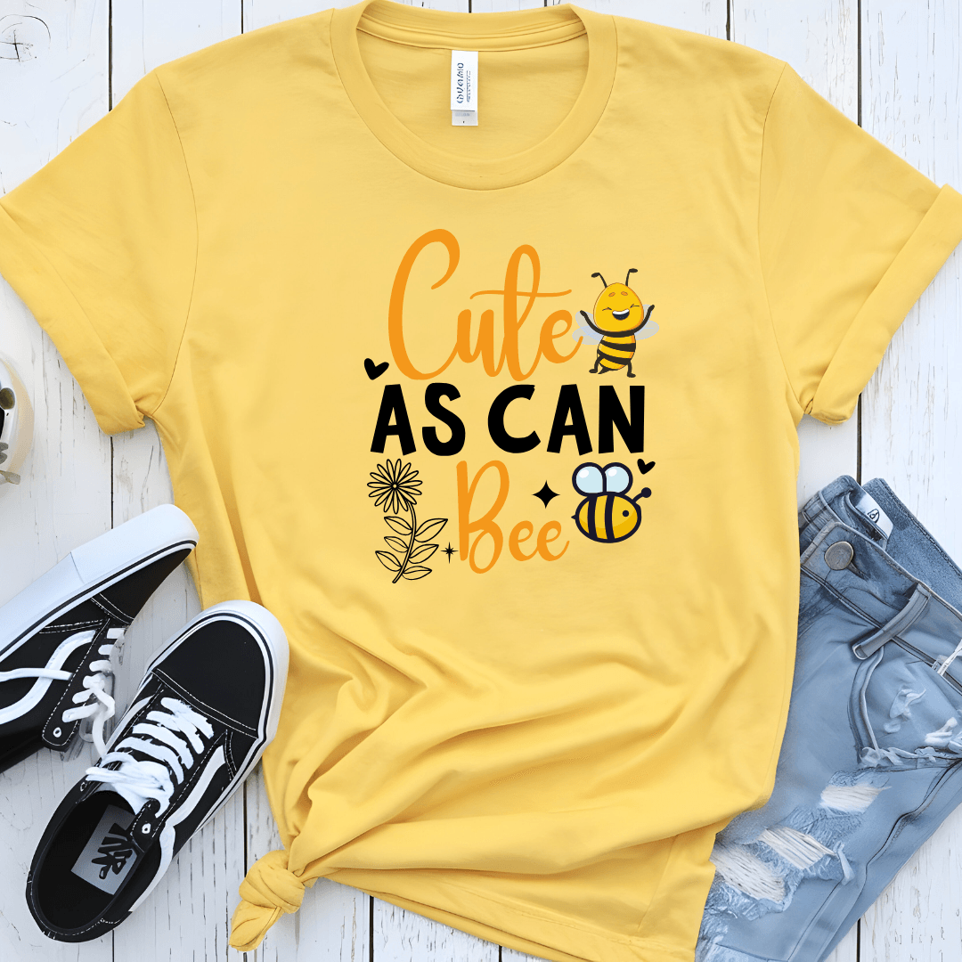 Cute As Can Bee Unisex Jersey Tee - Beebloomify