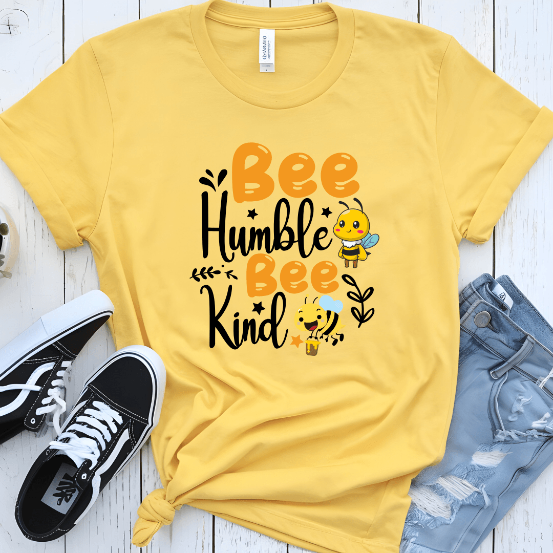 Be humble be kind Unisex Jersey Tee - Beebloomify