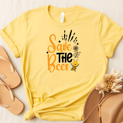 Save The Bees Tee - Beebloomify