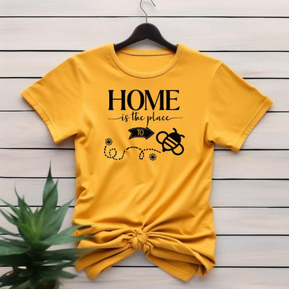 HOME IS THE PLACE T-shirt - Beebloomify