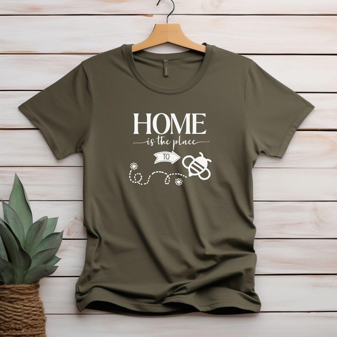 HOME IS THE PLACE T-shirt - Beebloomify