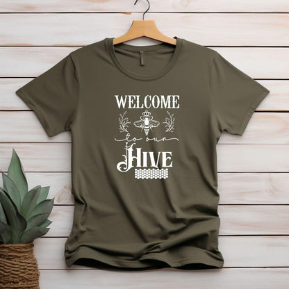 WELCOME TO OUR HIVE T-shirt - Beebloomify