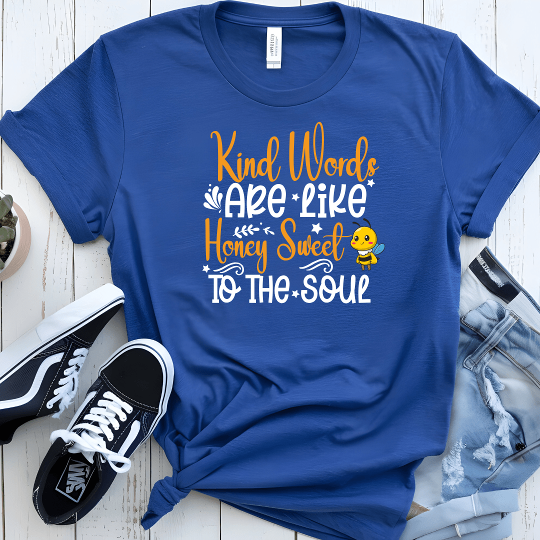 Kind Words Are Like Honey Sweet To The Soul Unisex Jersey Tee - Beebloomify