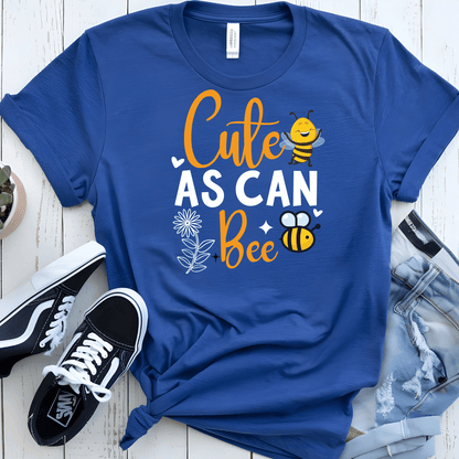 Cute As Can Bee Unisex Jersey Tee - Beebloomify