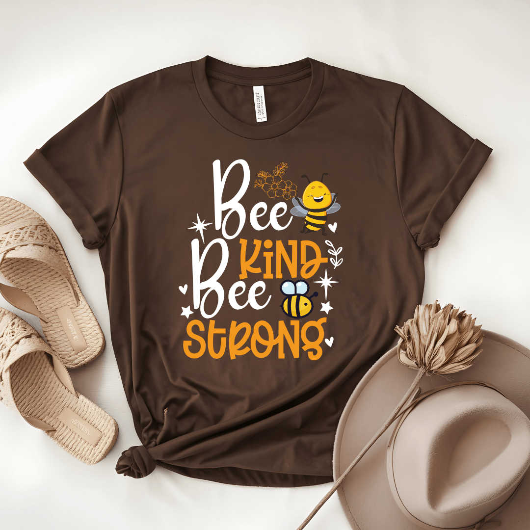 Kind & Strong Bee Unisex Jersey Tee - Beebloomify