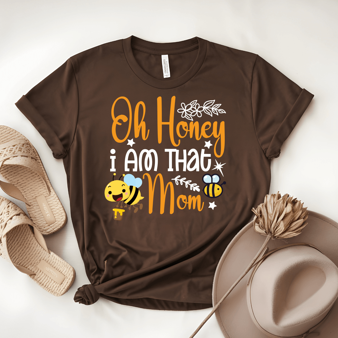 Oh Honey I Am That Mom Unisex Jersey Tee - Beebloomify