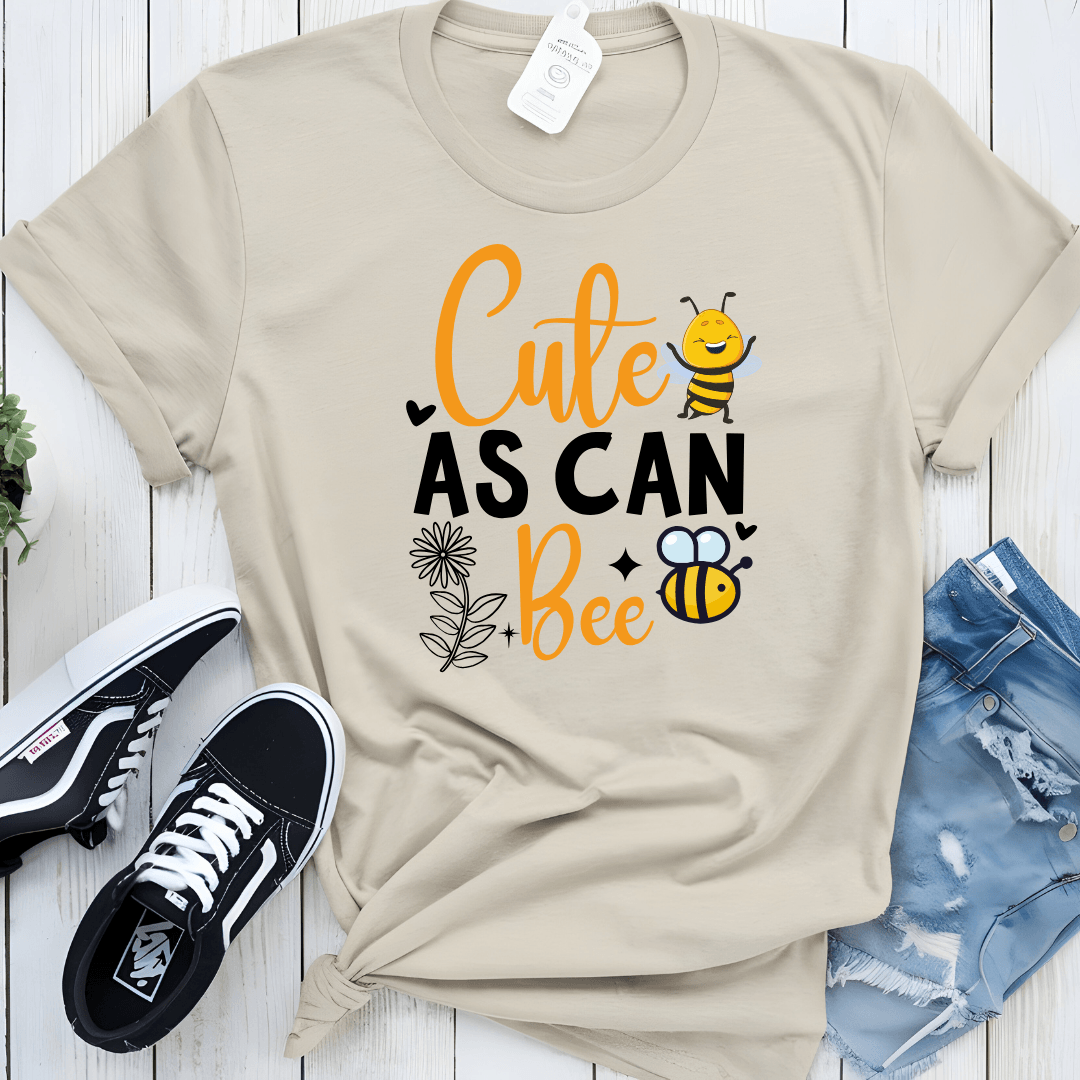 Cute As Can Bee Unisex Jersey Tee - Beebloomify