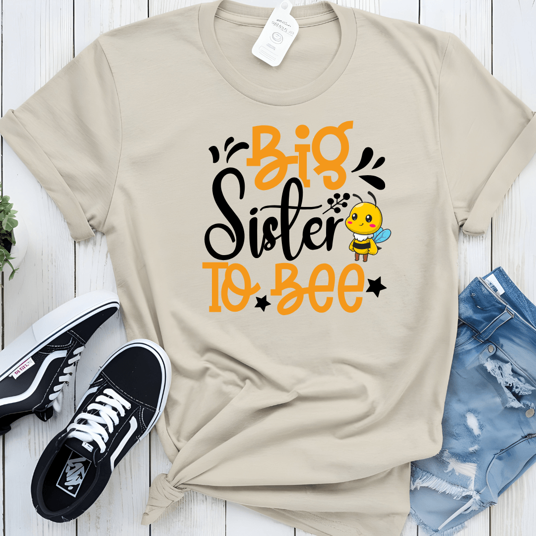 Big Sister To Bee Unisex Jersey Tee - Beebloomify