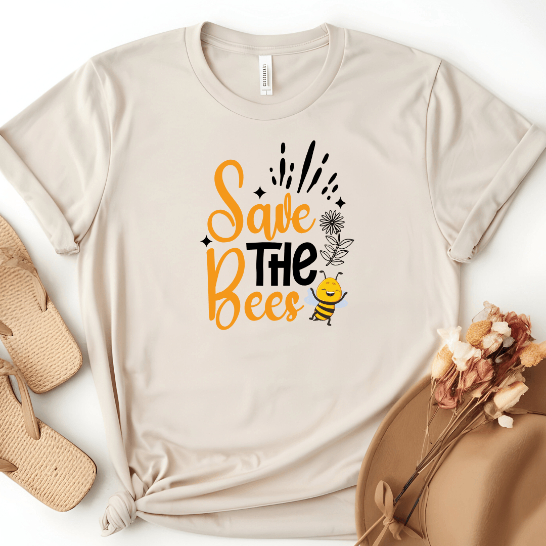 Save The Bees Tee - Beebloomify