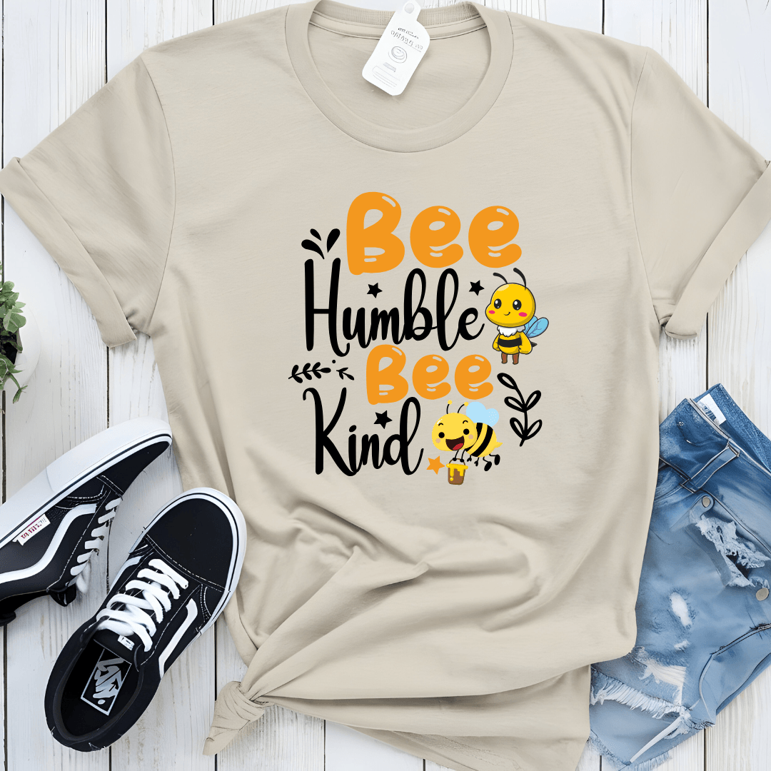 Be humble be kind Unisex Jersey Tee - Beebloomify