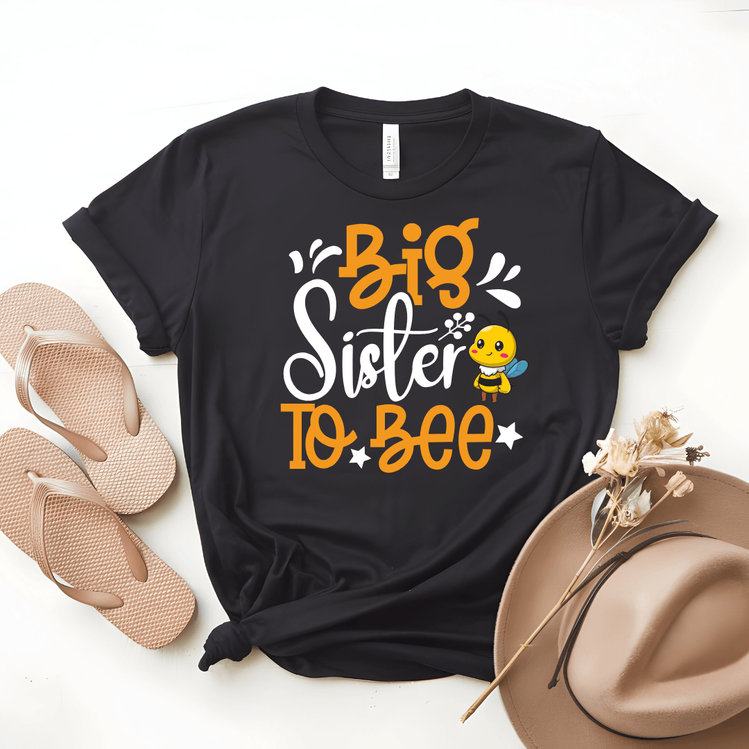 Big Sister To Bee Unisex Jersey Tee - Beebloomify