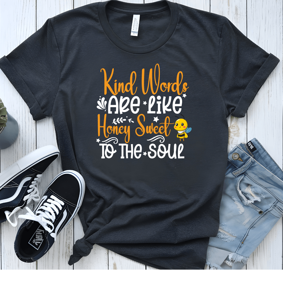 Kind Words Are Like Honey Sweet To The Soul Unisex Jersey Tee - Beebloomify