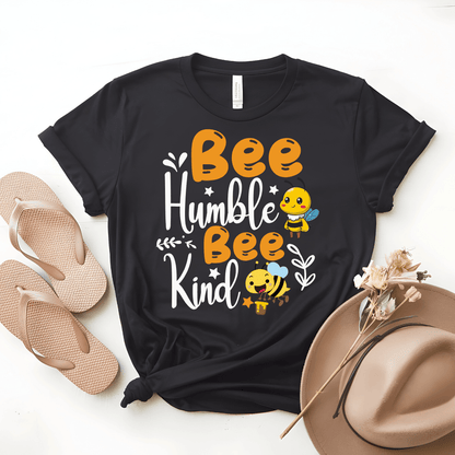 Be humble be kind Unisex Jersey Tee - Beebloomify