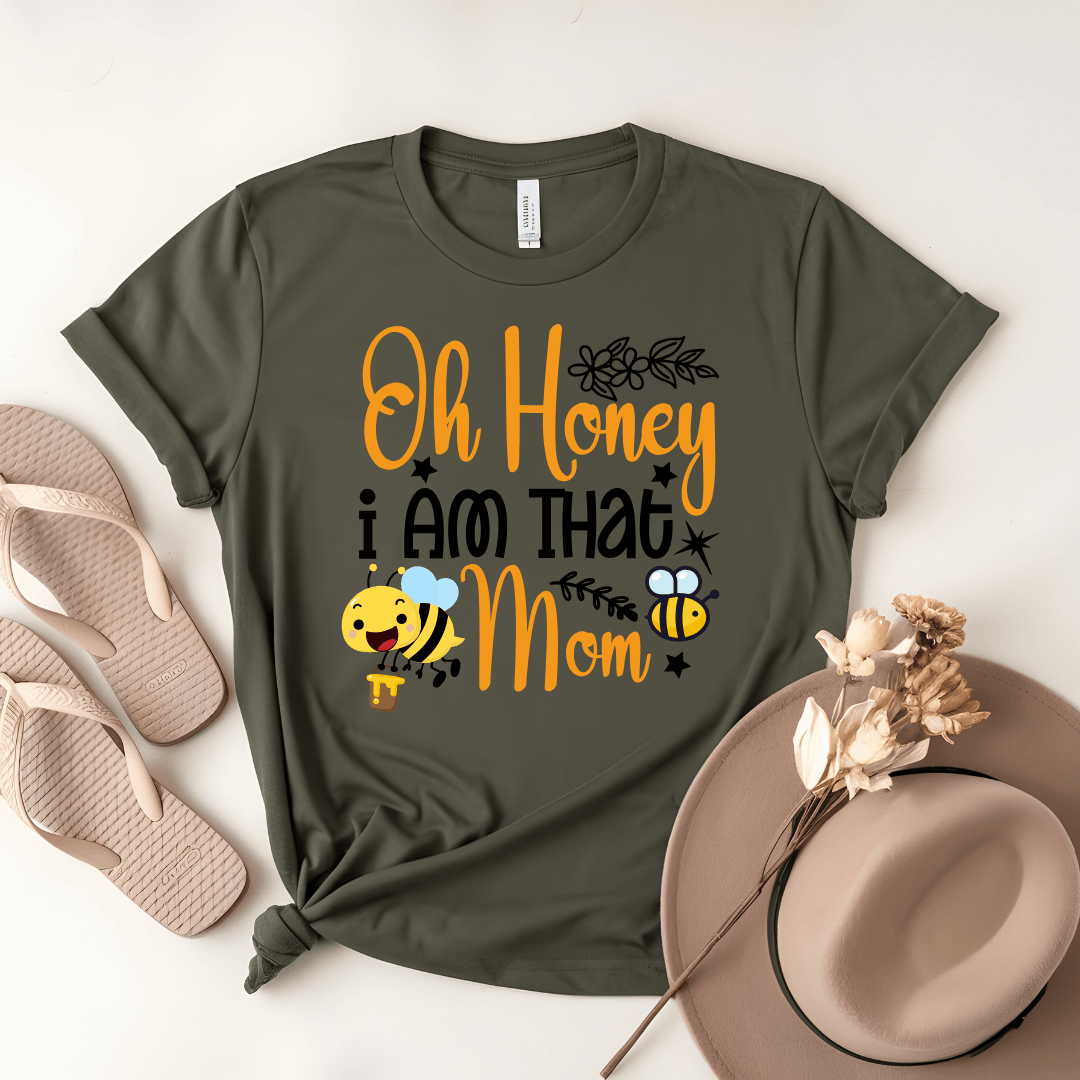 Oh Honey I Am That Mom Unisex Jersey Tee - Beebloomify