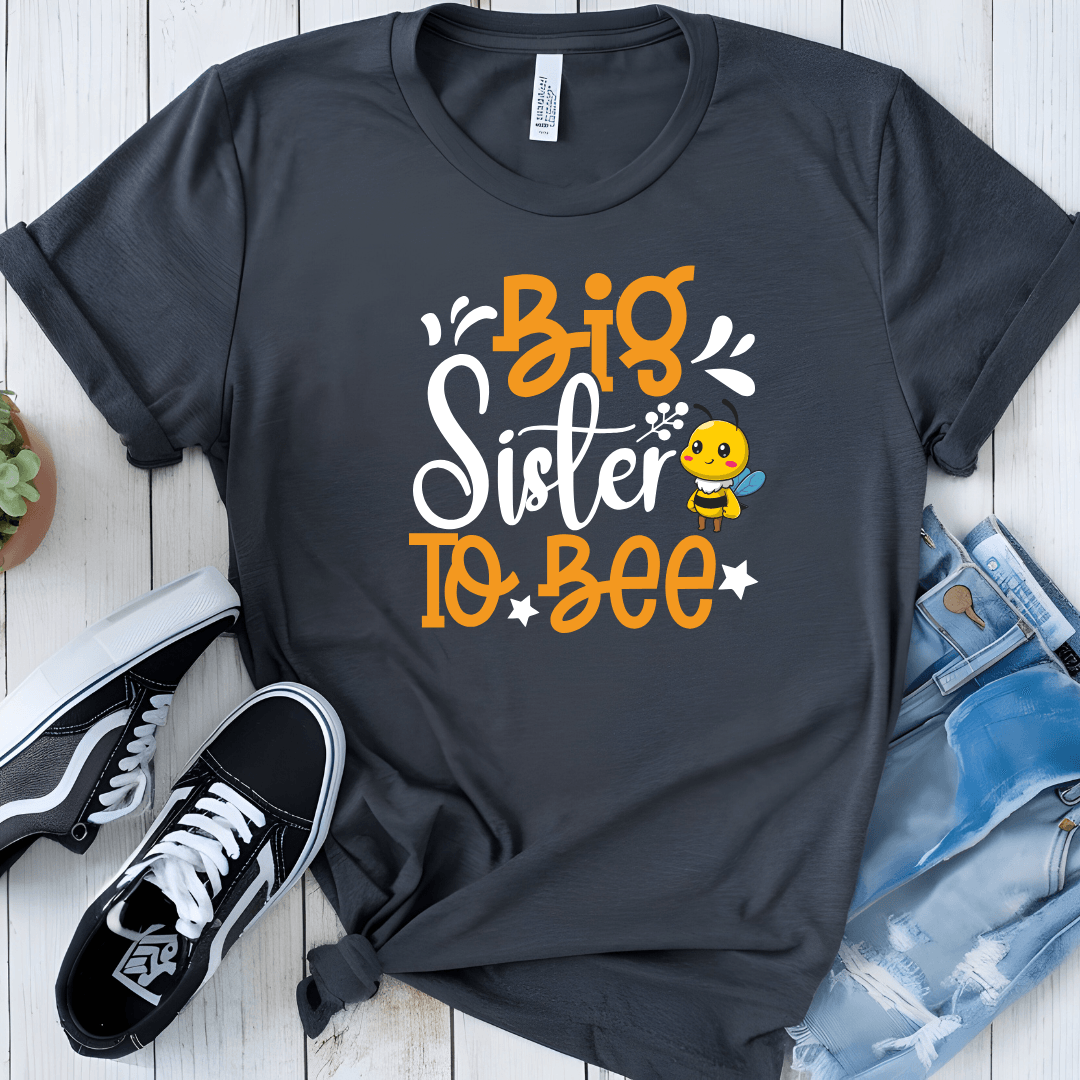 Big Sister To Bee Unisex Jersey Tee - Beebloomify