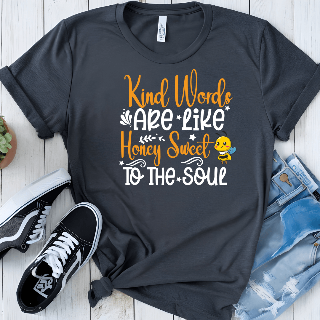 Kind Words Are Like Honey Sweet To The Soul Unisex Jersey Tee - Beebloomify