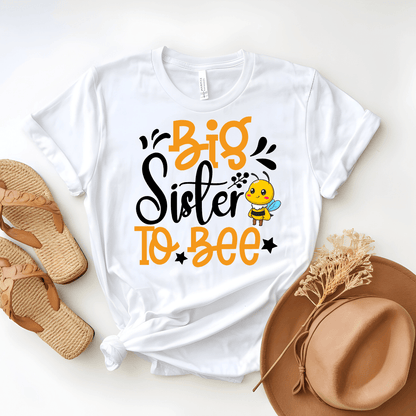 Big Sister To Bee Unisex Jersey Tee - Beebloomify