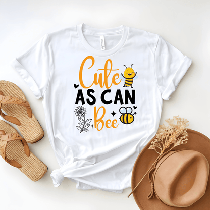 Cute As Can Bee Unisex Jersey Tee - Beebloomify