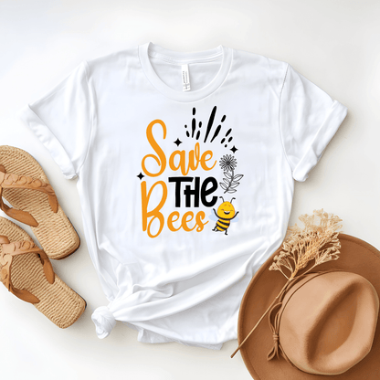 Save The Bees Tee - Beebloomify