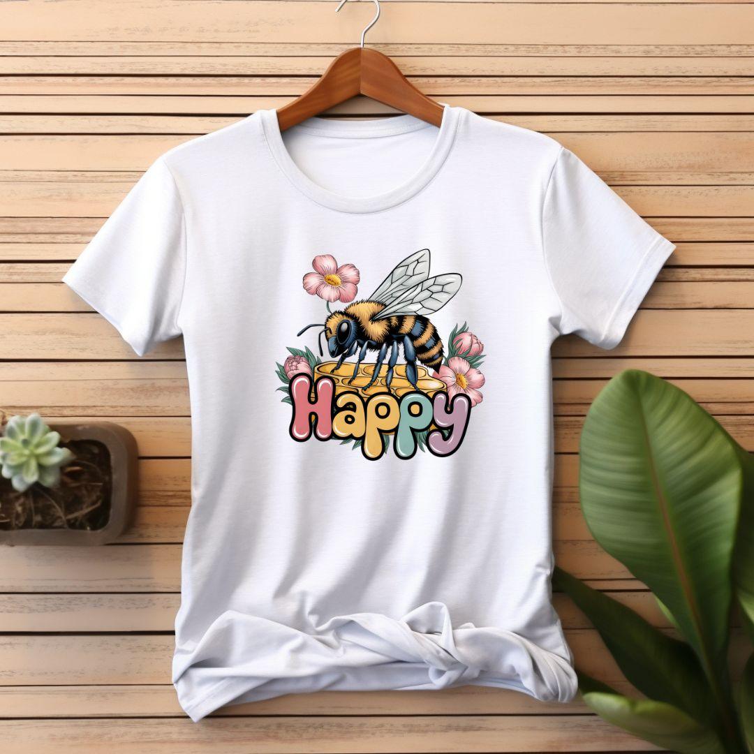 Happy T-shirt - Beebloomify