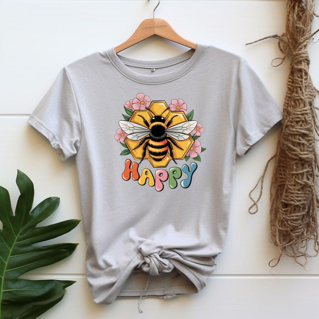 Happy T-shirt - Beebloomify