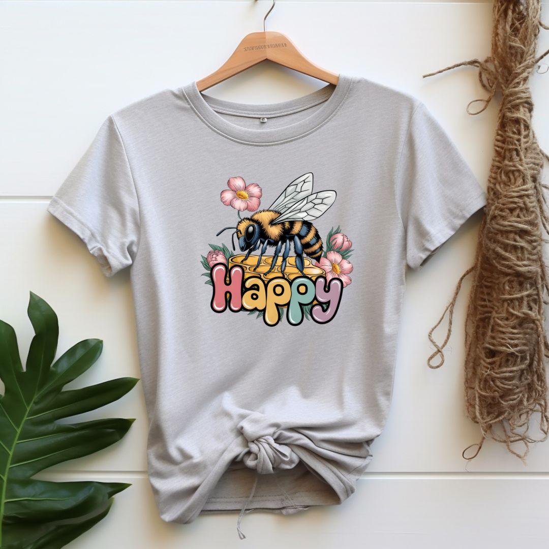 Happy T-shirt - Beebloomify