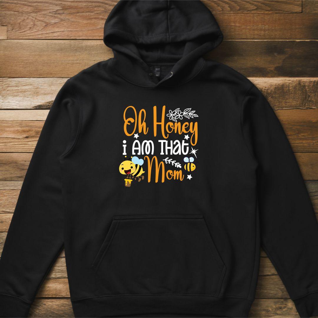 Oh Honey I Am That Mom Unisex Heavy Blend™ hoodie - Beebloomify