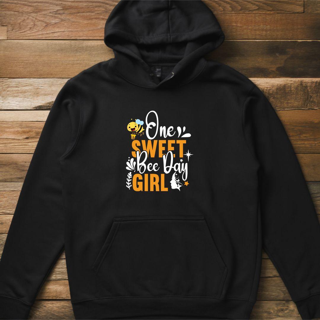 One Sweet Bee Day Girl Unisex Heavy Blend™ hoodie - Beebloomify