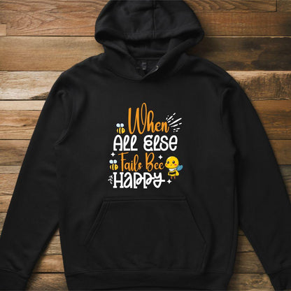 When All Else Fails Bee Happy Unisex Heavy Blend™ hoodie - Beebloomify