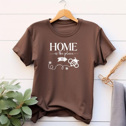 HOME IS THE PLACE T-shirt - Beebloomify