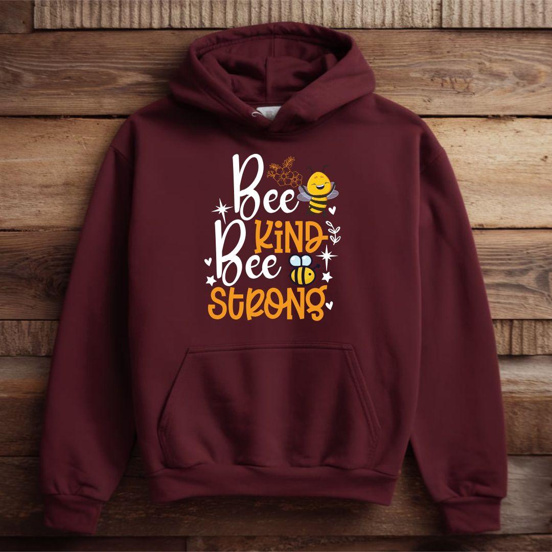 Bee Kind Be strong Unisex Heavy Blend™ hoodie - Beebloomify