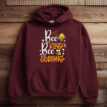 Bee Kind Be strong Unisex Heavy Blend™ hoodie - Beebloomify