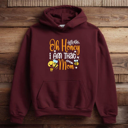 Oh Honey I Am That Mom Unisex Heavy Blend™ hoodie - Beebloomify