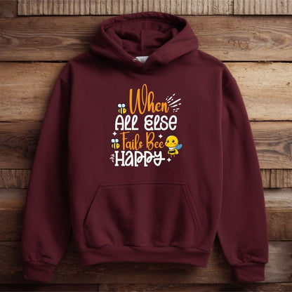 When All Else Fails Bee Happy Unisex Heavy Blend™ hoodie - Beebloomify