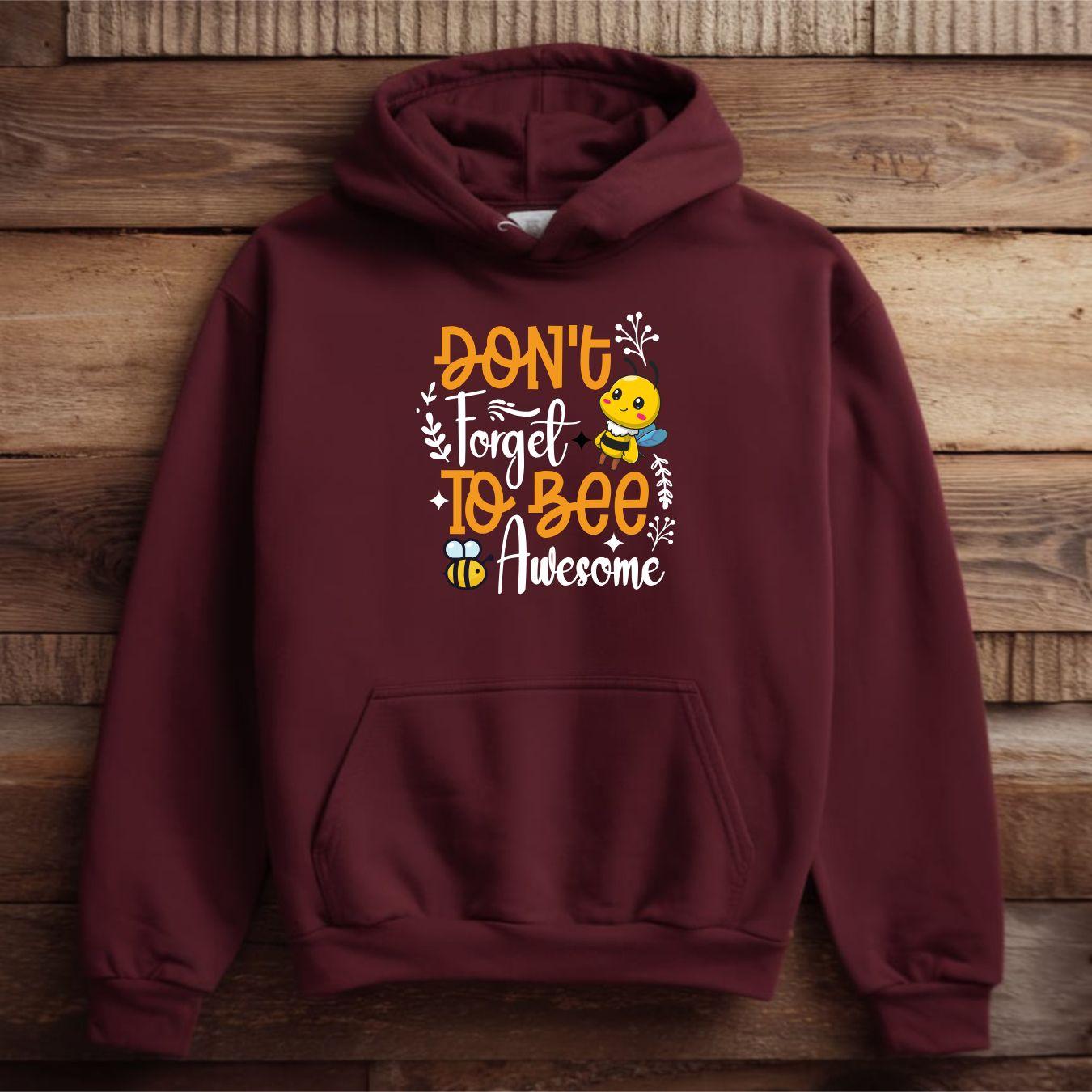 Don't Forget To Bee Awesome Unisex Heavy Blend™ hoodie - Beebloomify