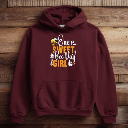 One Sweet Bee Day Girl Unisex Heavy Blend™ hoodie - Beebloomify