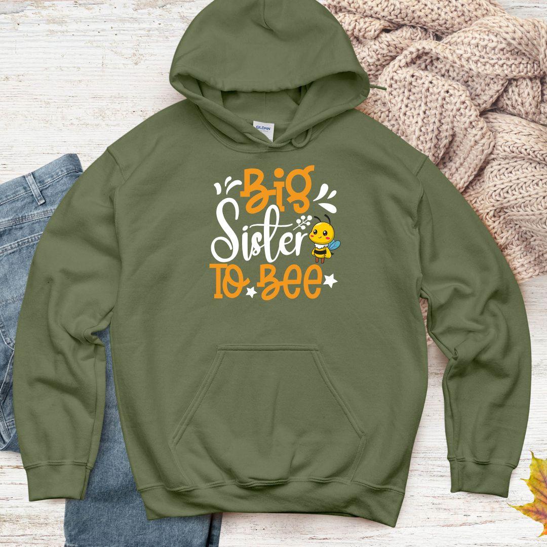 Big sister to bee Heavy Blend™ hoodie - Beebloomify