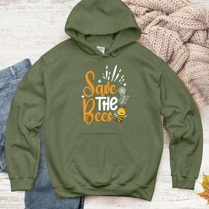 Save The Bees Unisex Heavy Blend™ hoodie - Beebloomify