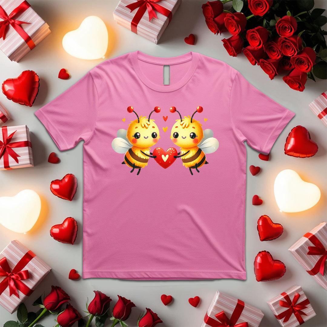 Honeyed Hearts T-shirt - Beebloomify