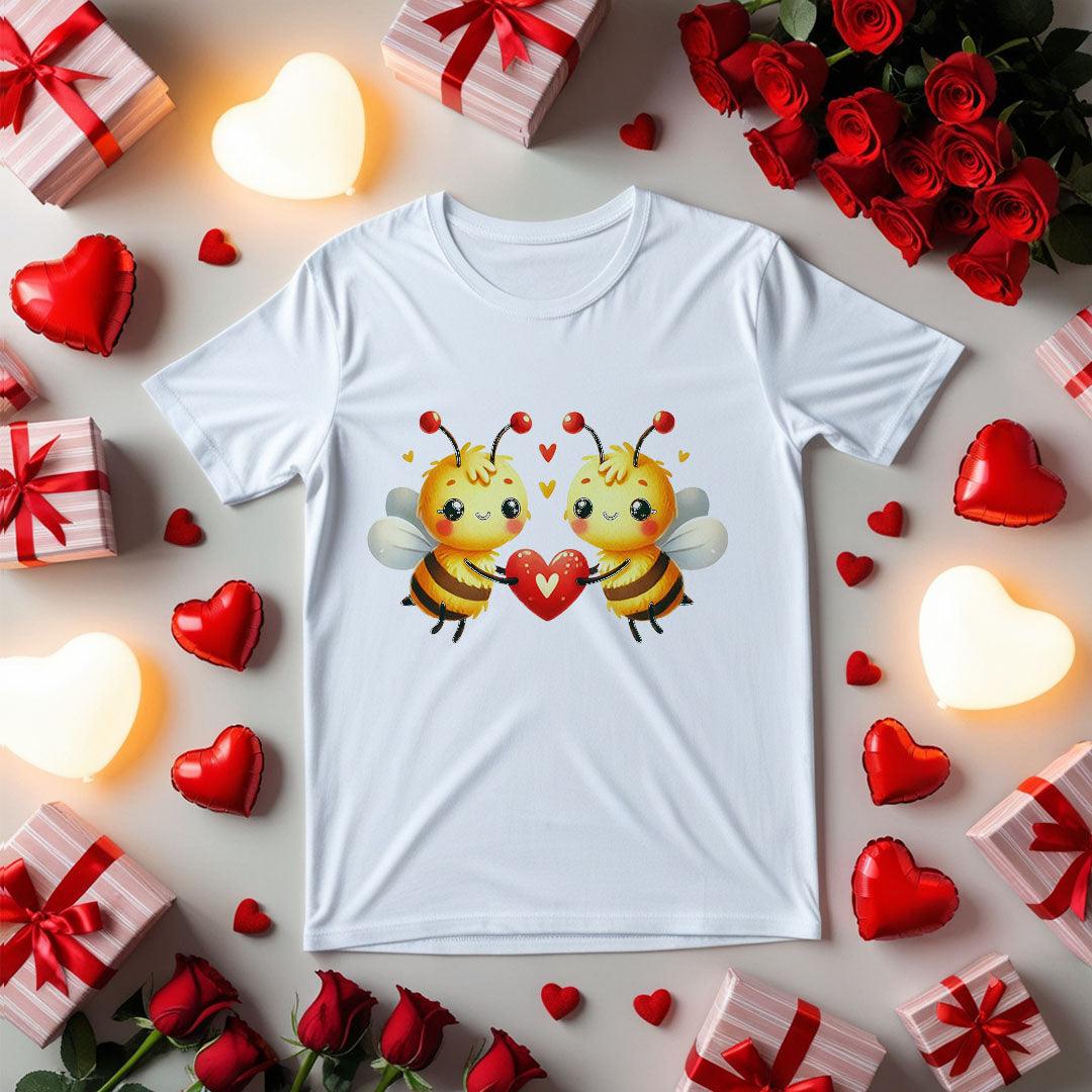 Honeyed Hearts T-shirt - Beebloomify