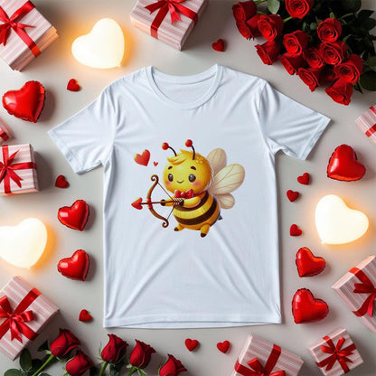 Bee Dressed As Cupid T-shirt - Beebloomify