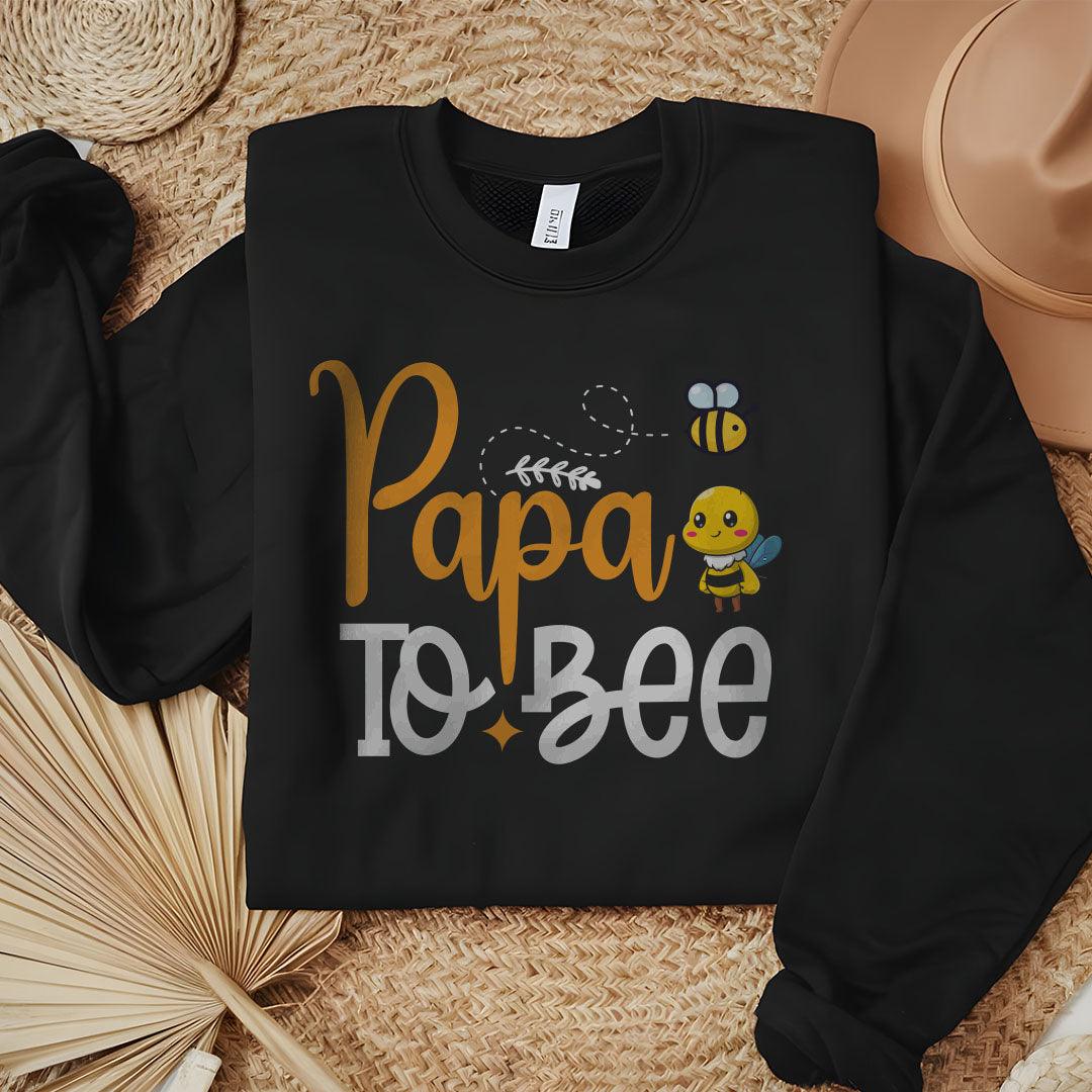 Papa To Bee Sweatshirt - Beebloomify