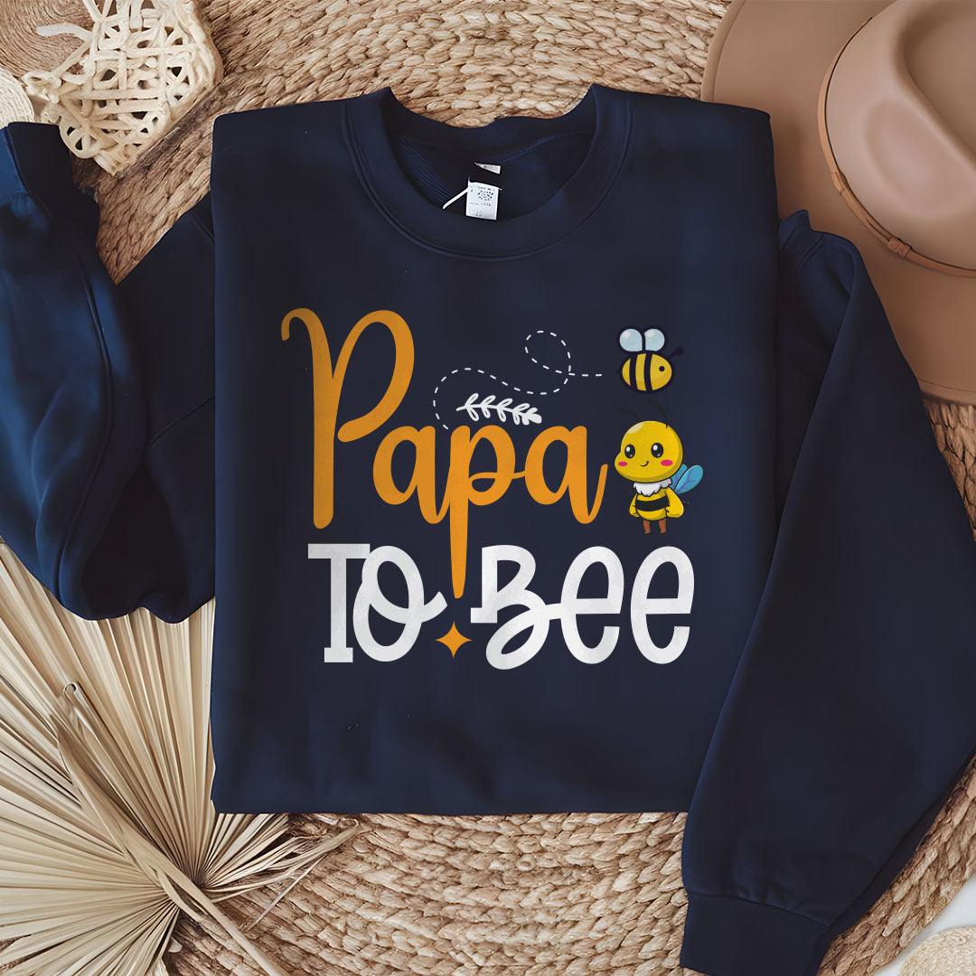 Papa To Bee Sweatshirt - Beebloomify