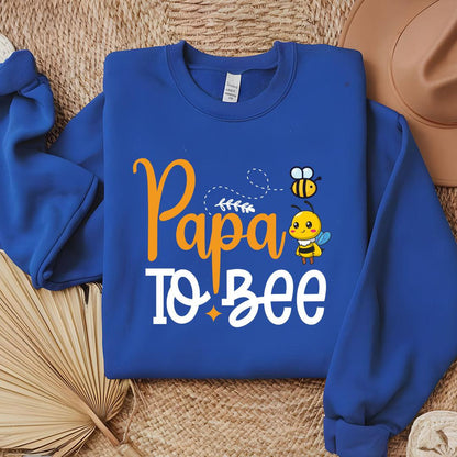 Papa To Bee Sweatshirt - Beebloomify