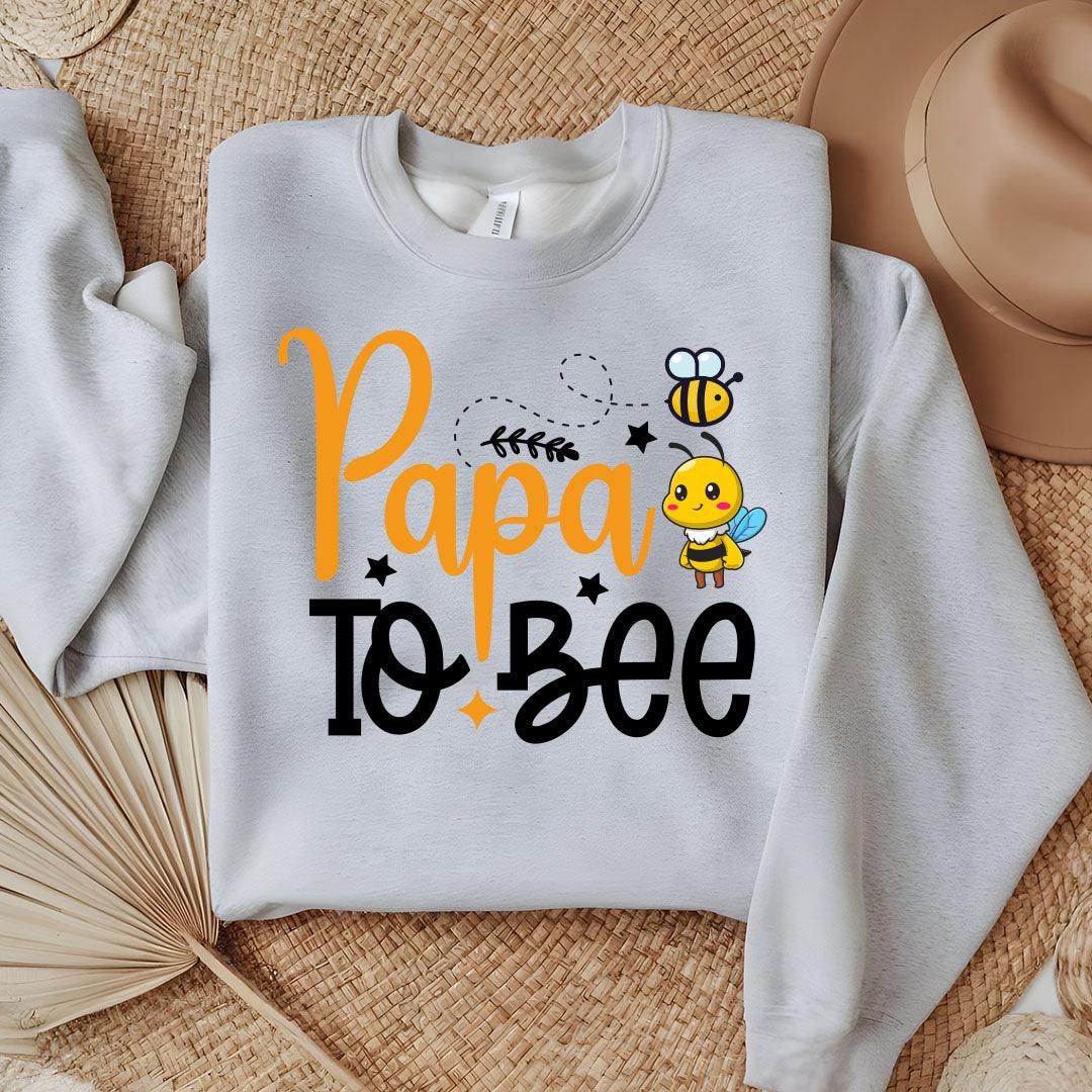 Papa To Bee Sweatshirt - Beebloomify