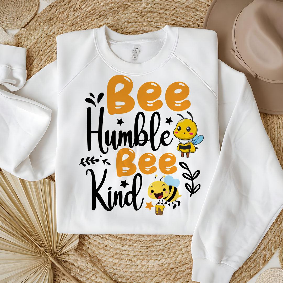 Bee Humble Bee Kind Sweatshirt - Beebloomify